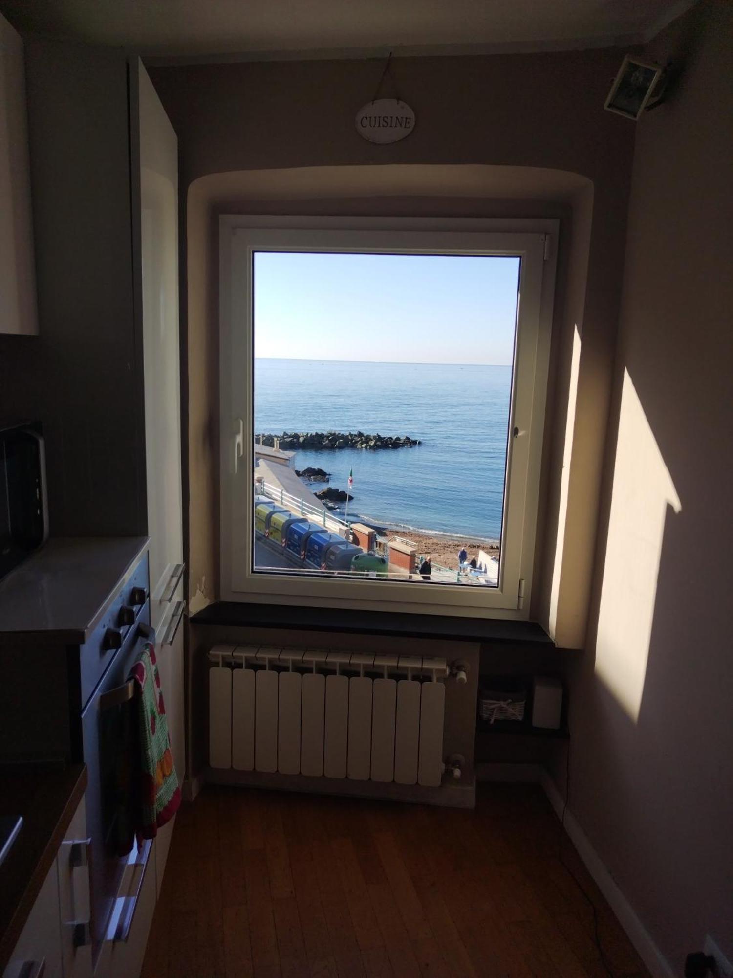 제노바 Casa Tabata Fronte Mare 아파트 외부 사진